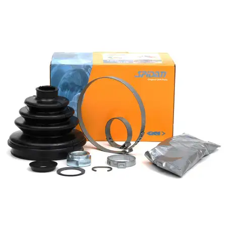 SPIDAN 26037 Achsmanschette Satz f&uuml;r AUDI 80 SEAT VW Golf 2 3 Passat radseitig