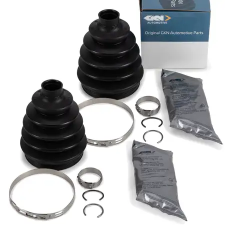 2x SPIDAN 25887 Achsmanschette Satz f&uuml;r BMW X3 F25 X4 F26 X5 vorne RADSEITIG 31607608096