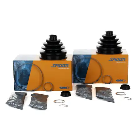 2x SPIDAN 36174 Achsmanschette Satz f&uuml;r VW Passat B5 A4 B5 A6 C5 Superb 1 vorne RADSEITIG