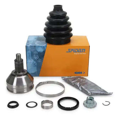 SPIDAN Gelenksatz Antriebswelle f&uuml;r VW Polo 5 AUDI 8X SEAT Ibiza 4 Fabia 3 vorne radseitig