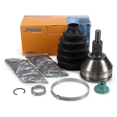 SPIDAN Gelenksatz Antriebswelle f&uuml;r AUDI 8X quattro Schaltgetr vorne radseitig 6C0498099
