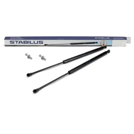 2x STABILUS Heckklappend&auml;mpfer + ORIGINAL Kugelzapfen f&uuml;r VW Golf 5 1K1 Limousine