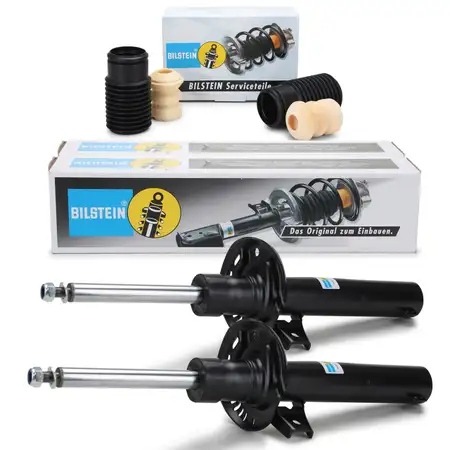 2x BILSTEIN B4 Sto&szlig;d&auml;mpfer + B1 Staubschutz f&uuml;r SKODA Yeti 5L G02 G06 vorne