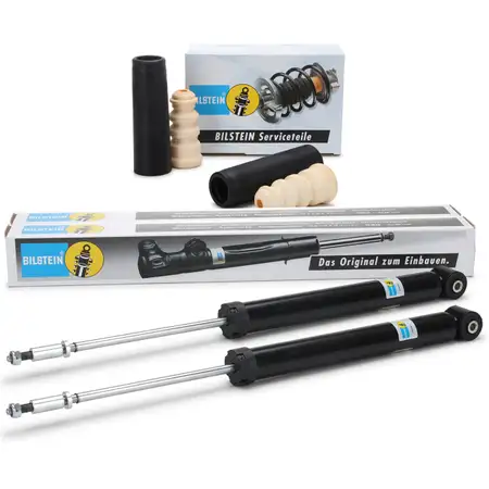 2x BILSTEIN B4 19-067803 Sto&szlig;d&auml;mpfer + B1 Staubschutz f&uuml;r SEAT Arosa VW Lupo hinten