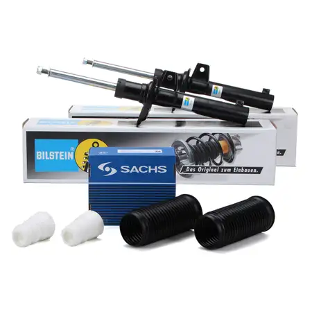 2x BILSTEIN B4 Sto&szlig;d&auml;mpfer + SACHS Staubschutz f&uuml;r AUDI A3 8P VW Caddy 3 vorne