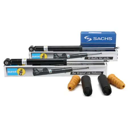 2x BILSTEIN B4 Sto&szlig;d&auml;mpfer + SACHS Staubschutz f&uuml;r SEAT Leon 1M SKODA Octavia 4 hinten