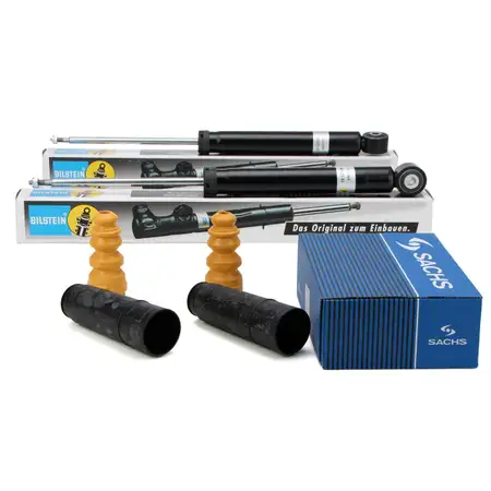 2x BILSTEIN B4 shock absorbers + SACHS dust covers for VW Golf 5 and SEAT Leon 1M (rear)