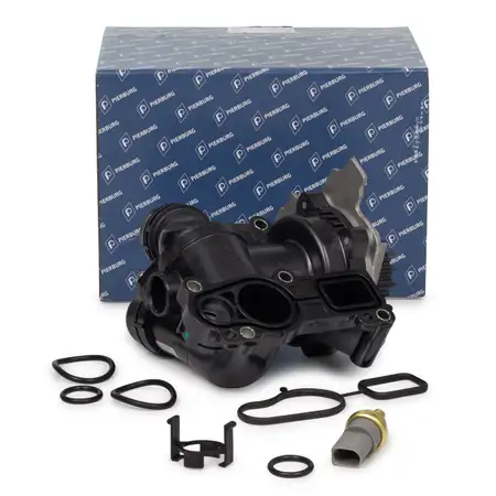 PIERBURG Wasserpumpe Thermostat Dichtung f&uuml;r AUDI A3 8P SKODA Golf 5 6 2.0 GTI 06J121026BG