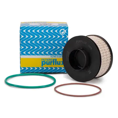 PURFLUX Fuel Filter (Diesel) for CITROEN C3 3 and PEUGEOT 208 2 (1.5 HDi) 9820226380