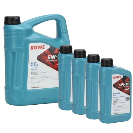 9L 9 Liter ROWE SYNT RS DLS 5W-30 Motor&ouml;l &Ouml;l f&uuml;r BMW LL-04 MB 229.31/51/52 505.00/505.01