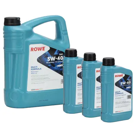 8L 8 Liter ROWE MULTI FORMULA 5W-40 5W40 Motor&ouml;l &Ouml;l f&uuml;r MB 229.31/51 VW 505.00/505.01