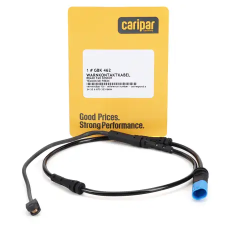 CARIPAR Warnkontaktkabel Warnkontaktsensor f&uuml;r BMW X5 G05 X6 G06 X7 G07 vorne 34356870353