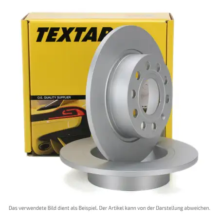 TEXTAR 92164003 Bremsscheiben Satz f&uuml;r TOYOTA Auris Corolla E15 E18 hinten