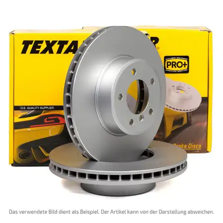 TEXTAR 92345705 Brake Disc Set for Mercedes G-Class W463 G350/400d (Rear) 4634230100