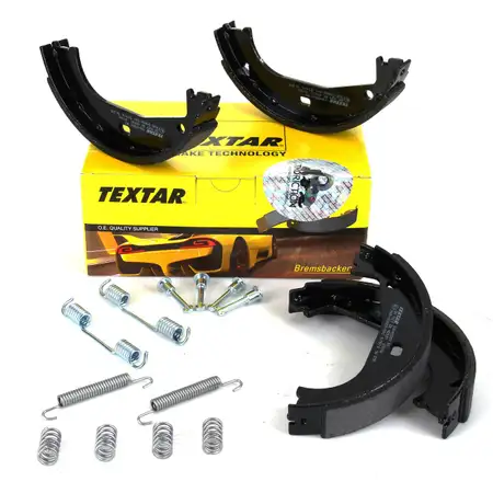 TEXTAR 91045500 Bremsbacken + Federn Satz f&uuml;r BMW E36 316-328i Z1 2.5 Z3 1.8-3.0 hinten