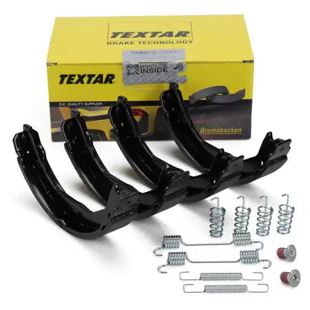 TEXTAR 91066900 Bremsbacken + Zubeh&ouml;r Satz f&uuml;r MERCEDES W204 S204 A207 hinten 0044208620
