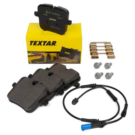TEXTAR 2203901 Bremsbel&auml;ge + Wako f&uuml;r BMW X5 G05 X5M F95 X6 G06 X6M F96 X7 G07 M50i hinten