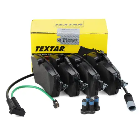 TEXTAR 2218701 Bremsbel&auml;ge + Sensor f&uuml;r BMW 2er F45 F46 X2 F39 MINI F54 F60 07.2019 vorne