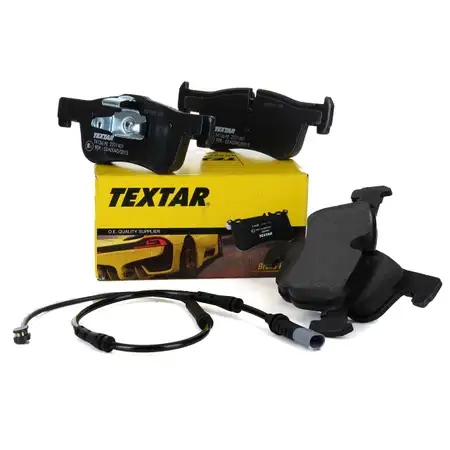 TEXTAR 2501401 Bremsbel&auml;ge + Wako f&uuml;r BMW 1er F20 F21 114-118i/d 2er F22 218i 218d vorne