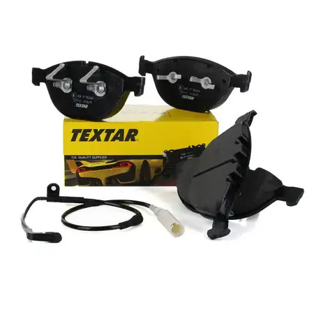 TEXTAR 2379101 Bremsbel&auml;ge + Wako f&uuml;r BMW 5er E60 E61 550i M5 535d E63 E64 650i 635d vorne