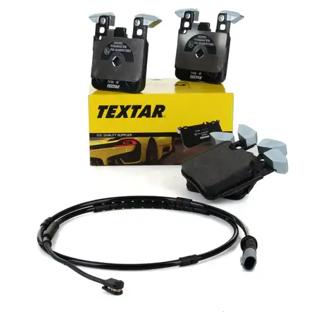 TEXTAR 2502902 Bremsbel&auml;ge + Wako f&uuml;r BMW 1er F20 F21 2er F22 F23 3er F30-34 4er hinten