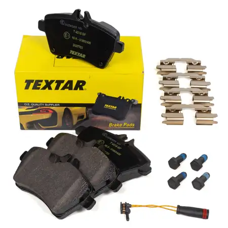 TEXTAR 2407701 Bremsbel&auml;ge + Wako f&uuml;r MERCEDES A-Klasse W169 A150 A160 A160CDI vorne