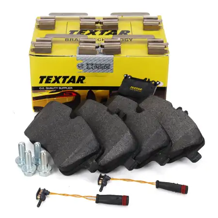 TEXTAR 2311402 Brake Pads + Wako for MERCEDES W203, S203, CL203, C209, A209, R171 (front)