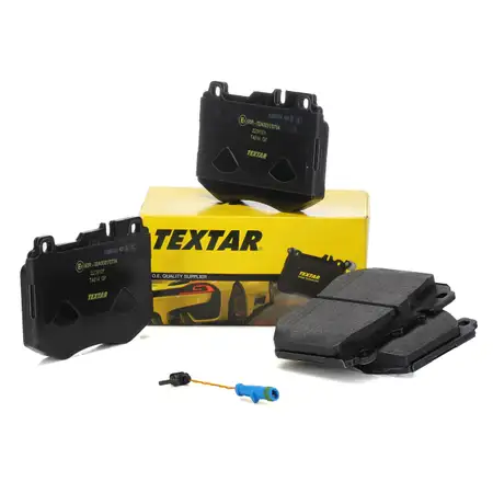 TEXTAR 2206101 Brake Pads + Wako for MERCEDES W205, S205, C257, W213, S213 (front)