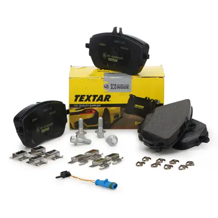 TEXTAR 2298801 Bremsbel&auml;ge + Wako f&uuml;r MERCEDES W177 V177 W247 C117 X118 H247 vorne