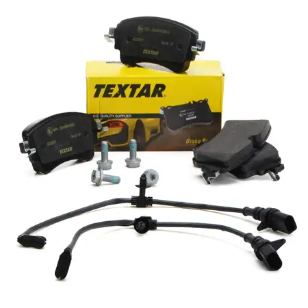 TEXTAR 2230801 Bremsbel&auml;ge + Wako f&uuml;r AUDI Q7 4MB 4MG bis 11.2019 hinten