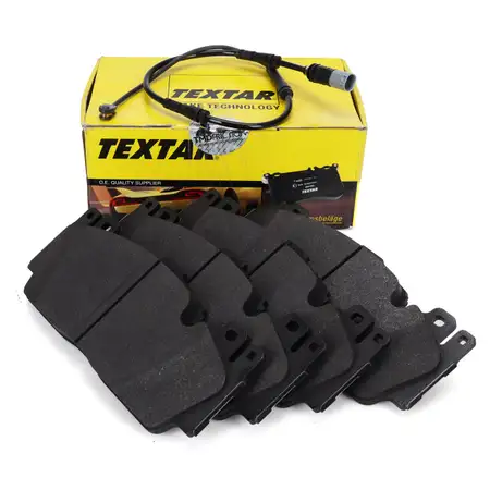 TEXTAR 2513301 Bremsbel&auml;ge + Wako f&uuml;r BMW 2er F87 M2 Competition/M2 CS 411/450 PS vorne