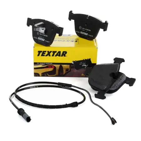 TEXTAR 2373001 Bremsbel&auml;ge + Wako f&uuml;r BMW X5 E70 X6 E71 E72 ab 04.2010 hinten