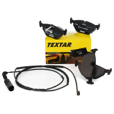 TEXTAR 2193402 Bremsbel&auml;ge + Wako f&uuml;r BMW 3er E46 316-328i 318d 320d hinten