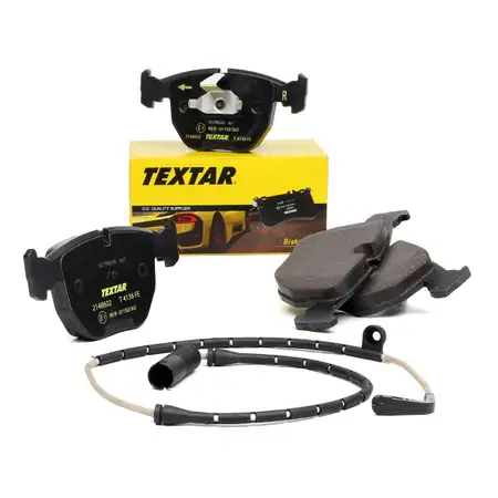 TEXTAR 2148602 Bremsbel&auml;ge + Wako f&uuml;r BMW 5er E39 530i535i 540i M5 530d vorne