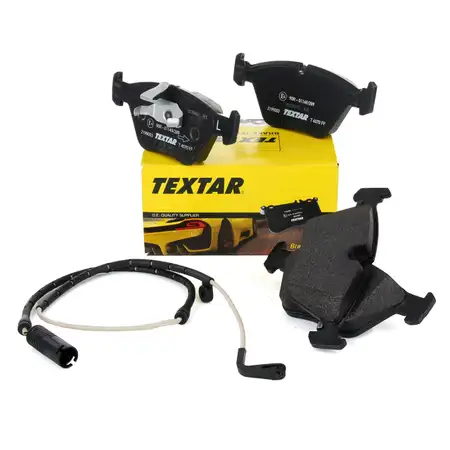 TEXTAR 2199003 Bremsbel&auml;ge + Wako f&uuml;r BMW 5er E39 520-535i 520-530d 525td/tds vorne
