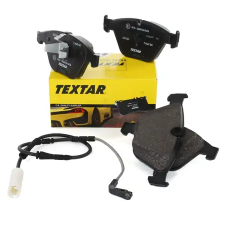 TEXTAR 2331301 Bremsbel&auml;ge + Wako f&uuml;r BMW 3er E90-93 320i 325i 318d 320d vorne