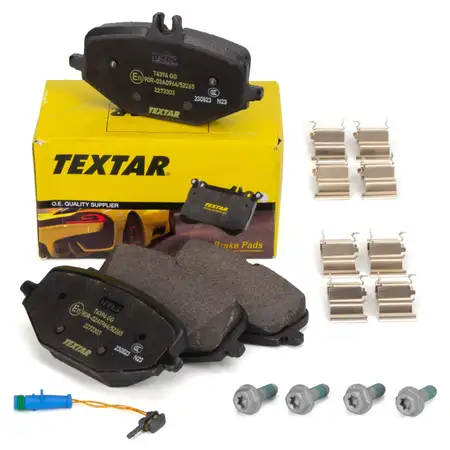 TEXTAR 2272303 Bremsbel&auml;ge + Warnkontaktsensor f&uuml;r MERCEDES GLE V167 C167 GLS X167 hinten