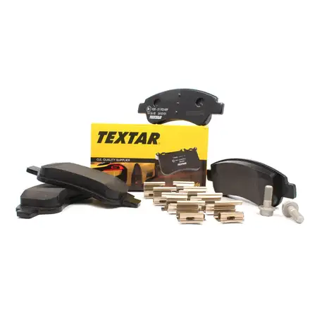 TEXTAR 2410101 Bremsbel&auml;ge Bremsbelagsatz f&uuml;r CITROEN BERLINGO PEUGEOT 1007 PARTNER vorne