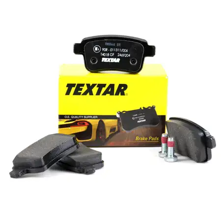 TEXTAR 2469204 Bremsbel&auml;ge f&uuml;r MERCEDES-BENZ Citan 415 15/16 Zoll hinten 4154210410