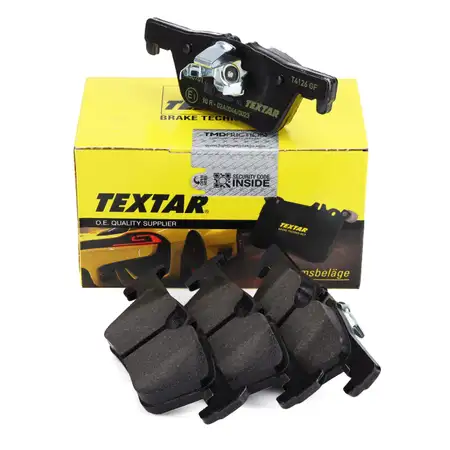 TEXTAR 2530701 Bremsbel&auml;ge f&uuml;r BMW 1er F20/21 2er F22/23 4er F31-34 4er F32-36 hinten