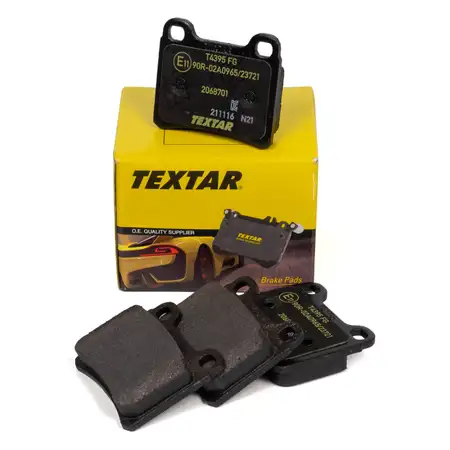 TEXTAR 2068701 Bremsbel&auml;ge f&uuml;r MERCEDES 190 W201 W202 W124 hinten 0004209820