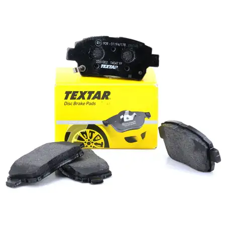 TEXTAR Brake Pads for Toyota Celica, Corolla, Prius, and Yaris (Front)