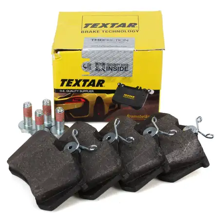 TEXTAR 2355406 Bremsbel&auml;ge f&uuml;r CITROEN NISSAN OPEL Crossland 10 RENAULT hinten