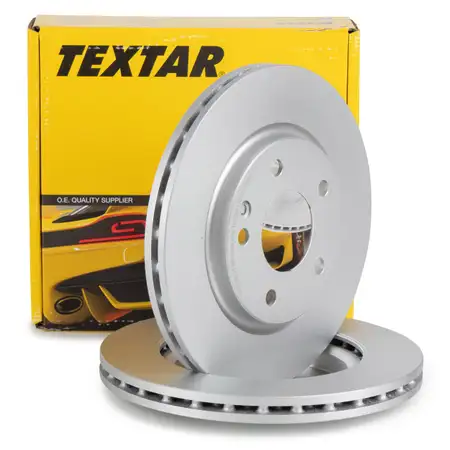 TEXTAR 92124503 Bremsscheiben Satz f&uuml;r MERCEDES Vaneo 414 1.6 1.9 1.7 CDI vorne 4144210012