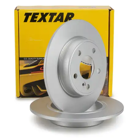 TEXTAR 92241303 Bremsscheiben Satz f&uuml;r MERCEDES W176 W246 C117 hinten 2464230012