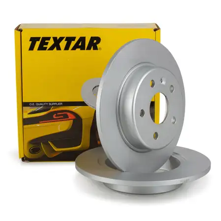TEXTAR 92275303 Brake Disc Set for OPEL Astra K, Ampera-E, CHEVROLET Bolt, Cruze (Rear)