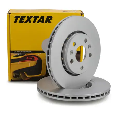 TEXTAR 92202403 Bremsscheiben Satz f&uuml;r MERCEDES Citan W415 15" RENAULT Kangoo 15/16" vorne
