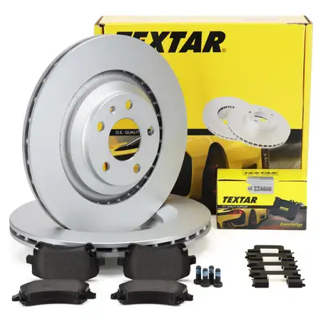 TEXTAR Bremsscheiben + Bremsbel&auml;ge f&uuml;r AUDI A6/Avant 4F C6 PR-1KW/2EE hinten