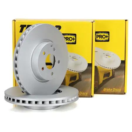 TEXTAR 92163505 Bremsscheiben Satz f&uuml;r MERCEDES W204 S204 W212 S212 R172 vorne 0004211212