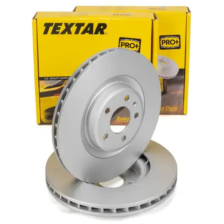 TEXTAR 92160205 Bremsscheiben Satz f&uuml;r AUDI A4 S4 B8 A5 S5 8T 8F Q5 8RB PR-1LJ vorne